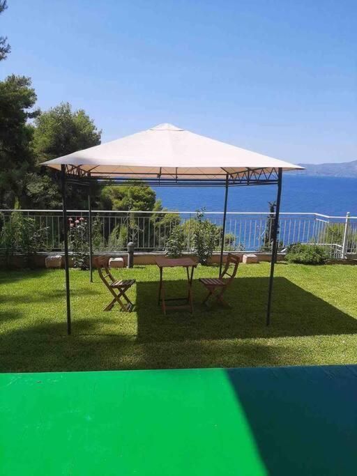 Amfiteatrico Sea View - Kalamos Attiki Apartman Markópulo Oropú Kültér fotó