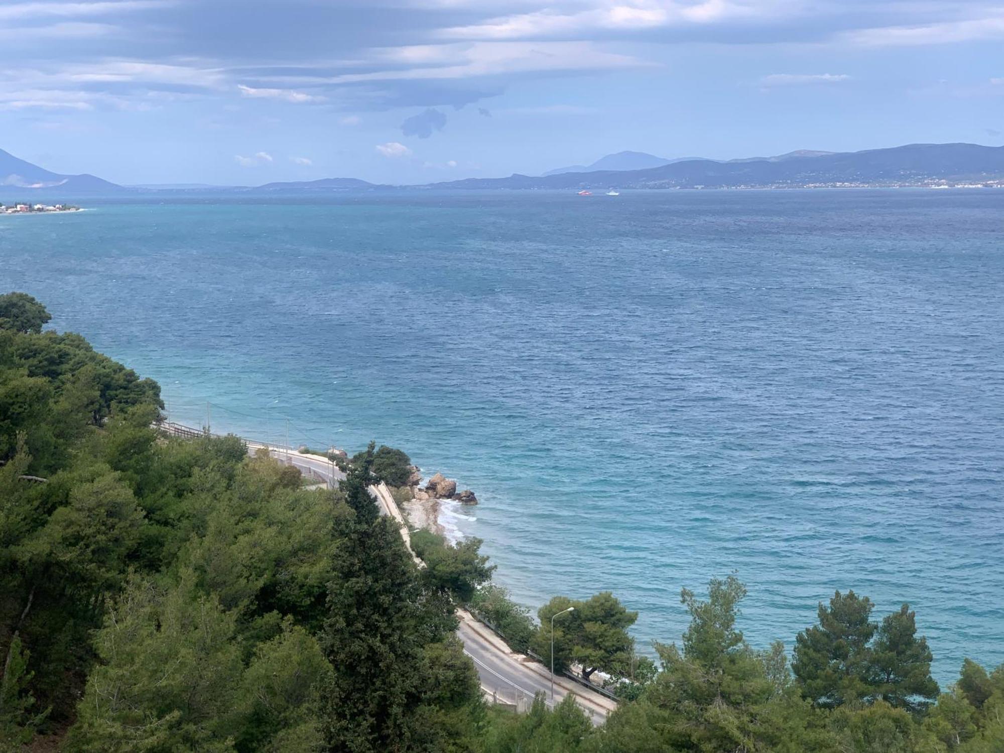 Amfiteatrico Sea View - Kalamos Attiki Apartman Markópulo Oropú Kültér fotó