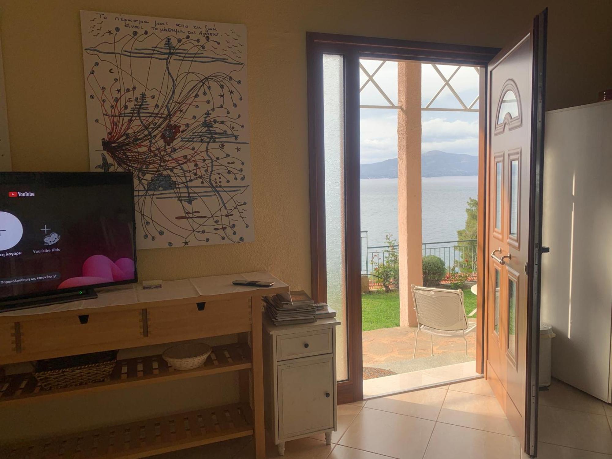 Amfiteatrico Sea View - Kalamos Attiki Apartman Markópulo Oropú Kültér fotó